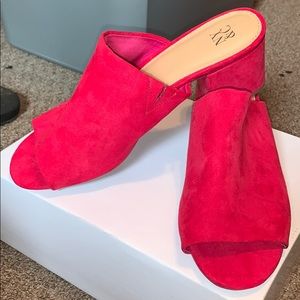 Faux-Suede Mike Slide Sandal - 10- New York & Comp